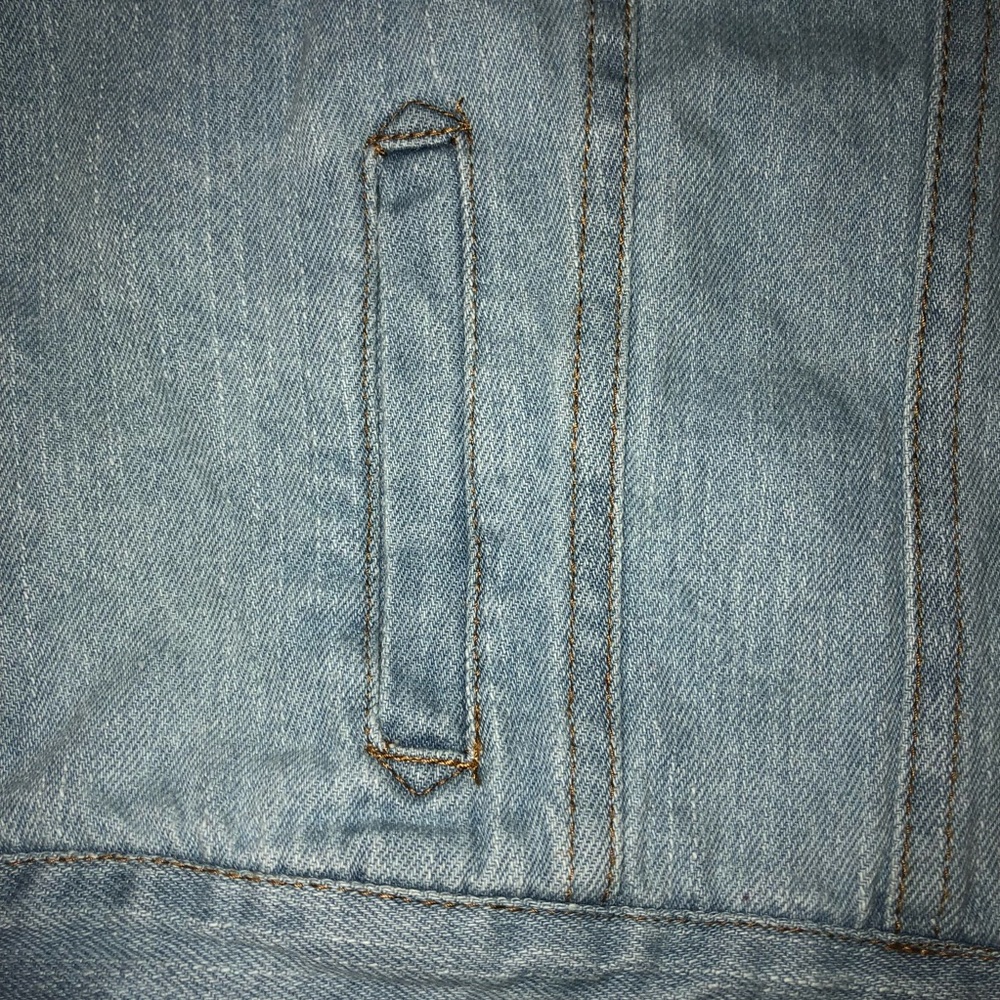 Junior Blue Jean Vest by Iris - Picture 5 of 7